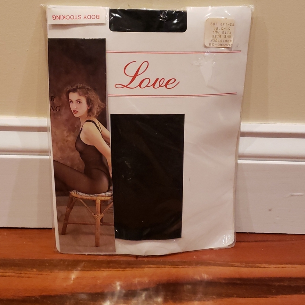 Vintage body stocking sheer